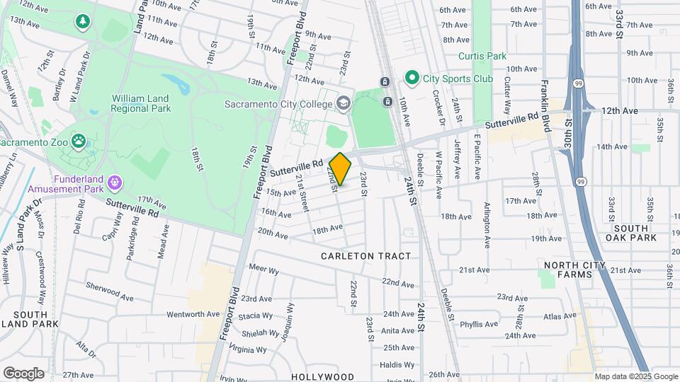 4105 22nd St Map and Location Details