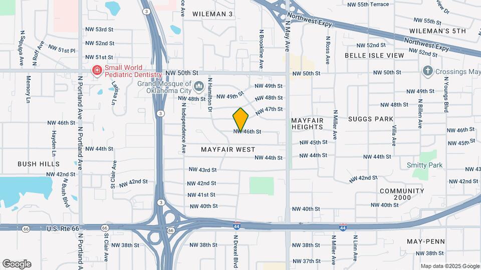 3104 NW 46th St Map and Location Details