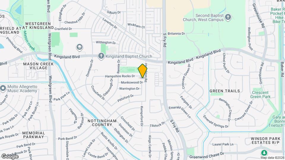 20206 Monkswood Dr Map and Location Details