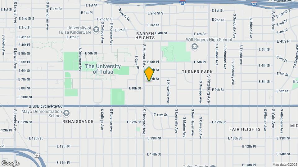 3315 E 8th St Mapa y Detalles de la Ubicación