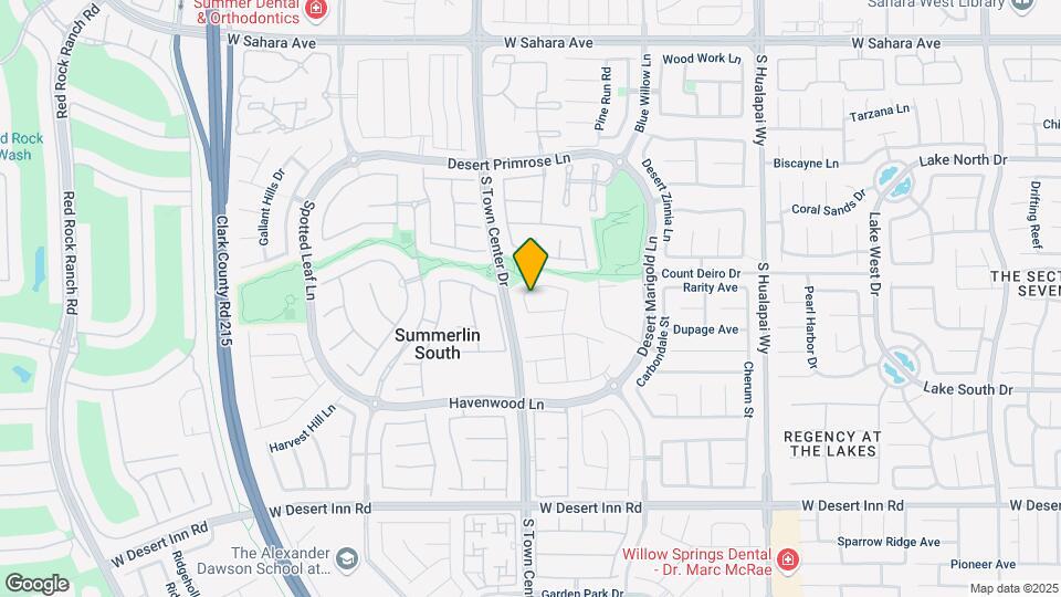 10575 Regal Stallion Ave Map and Location Details