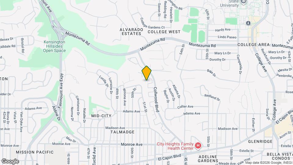 4618 Collwood Ln Map and Location Details