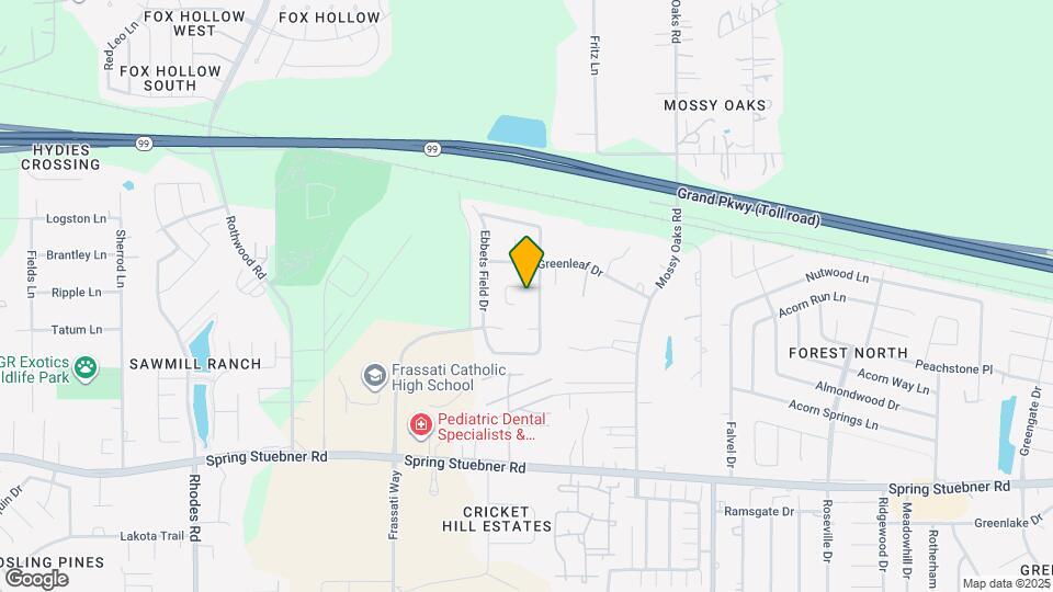 4411 Polo Grounds Ct Map and Location Details