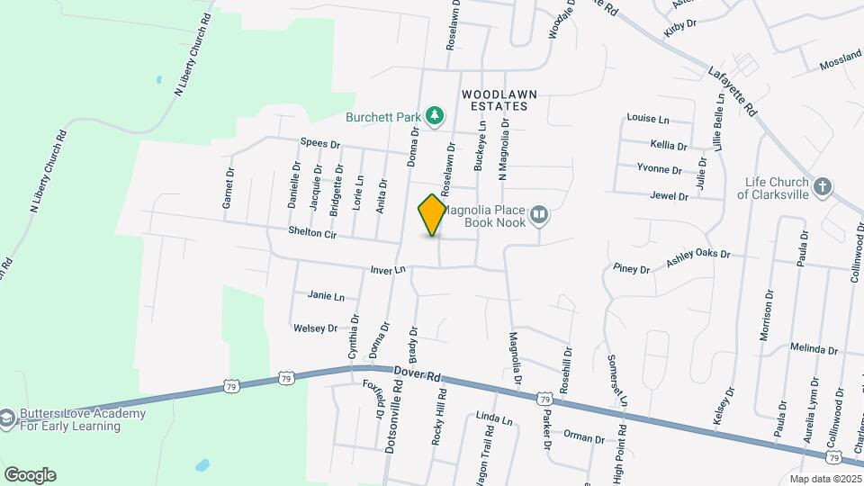 554 Roselawn Dr Map and Location Details