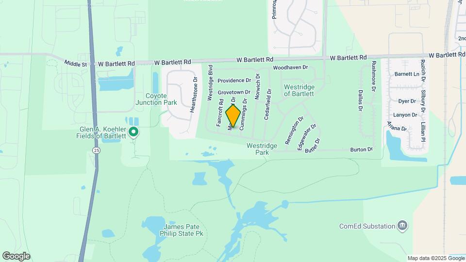 2058 Westridge Blvd Mapa y Detalles de la Ubicación