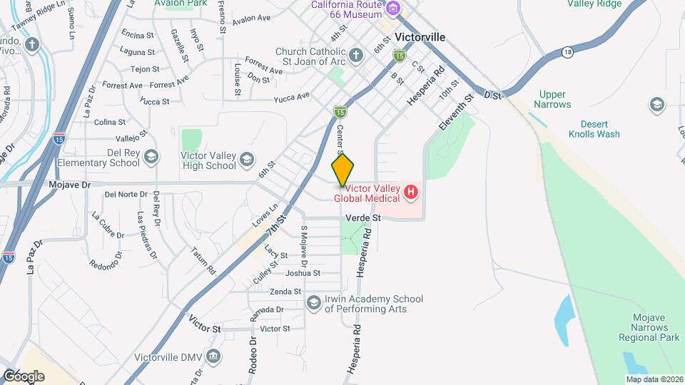 15268 Center St Mapa y Detalles de la Ubicación