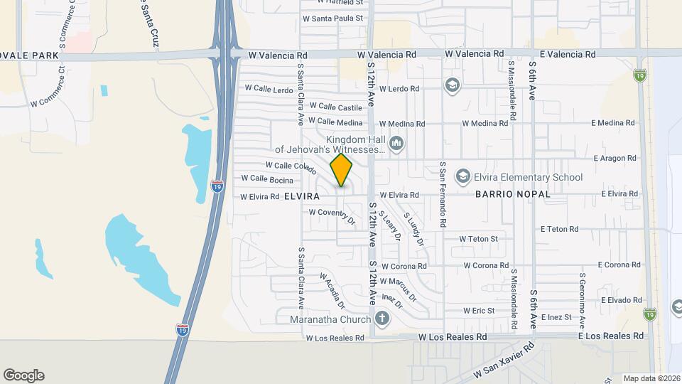 700 W Calle Colado Map and Location Details