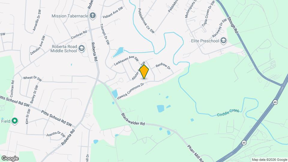 3115 Hawick Commons Dr Map and Location Details