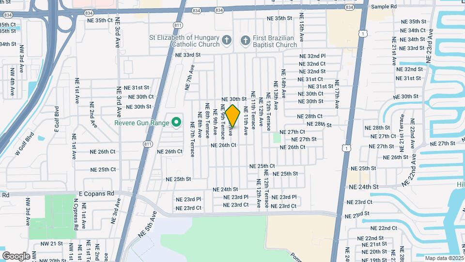 2750 NE 10th Ave Map and Location Details
