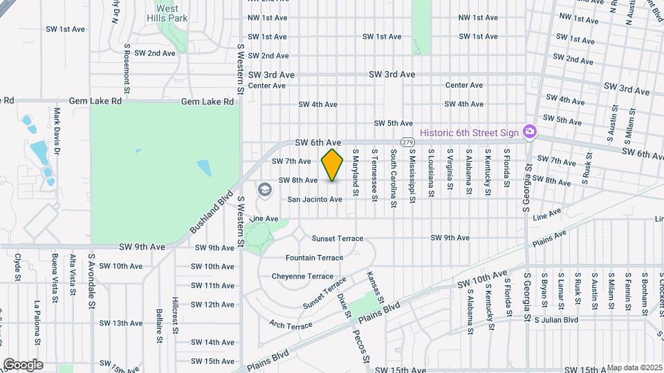 802 S Fairmont St Mapa y Detalles de la Ubicación