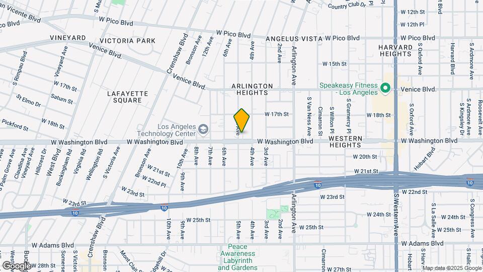 1810 5th Ave Mapa y Detalles de la Ubicación