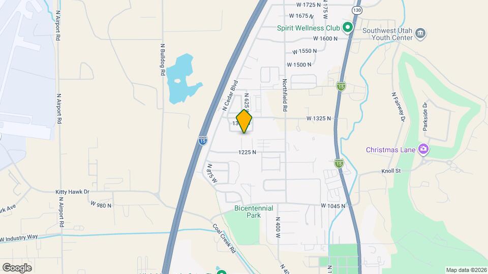 1272 N 650 W Map and Location Details