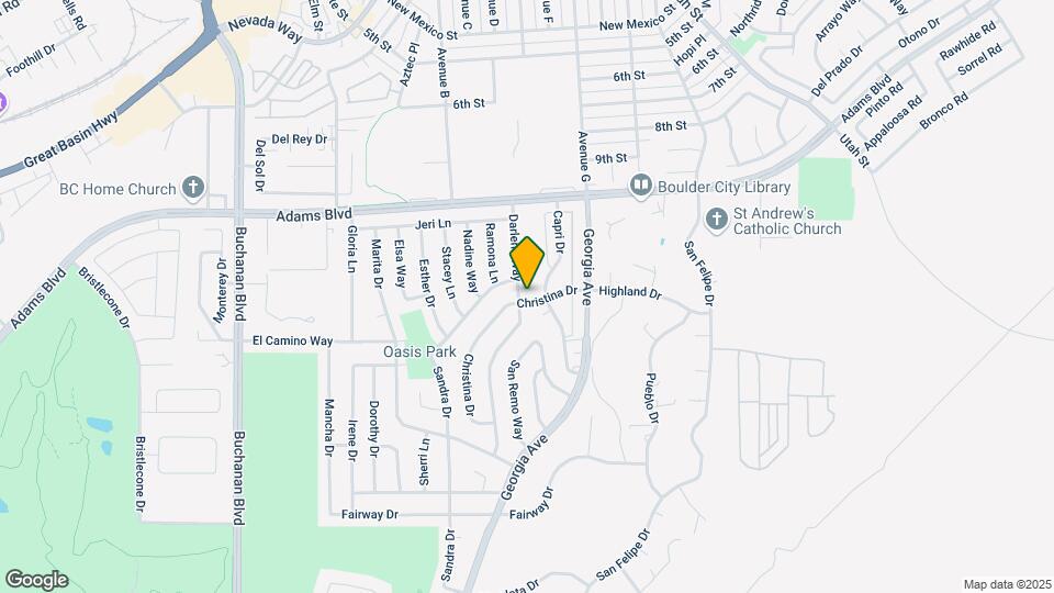 1315 Darlene Way-Unit -B Map and Location Details