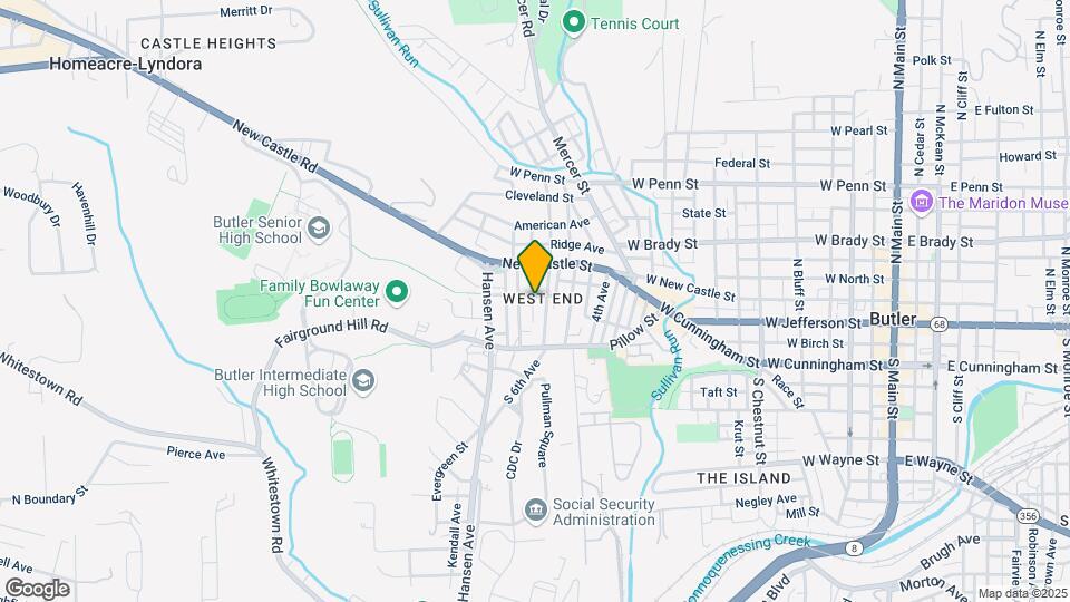 133 Goldwood Ave Map and Location Details