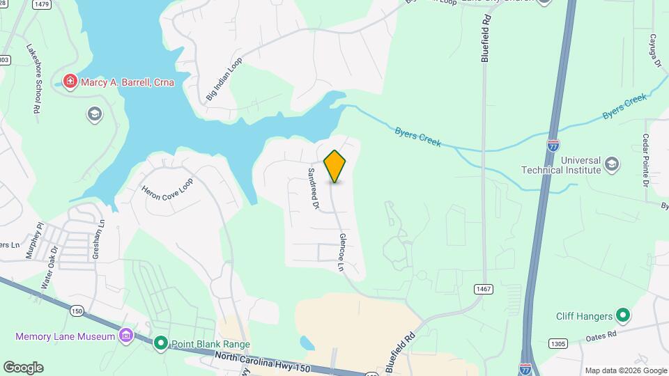 268 Glencoe Ln Map and Location Details