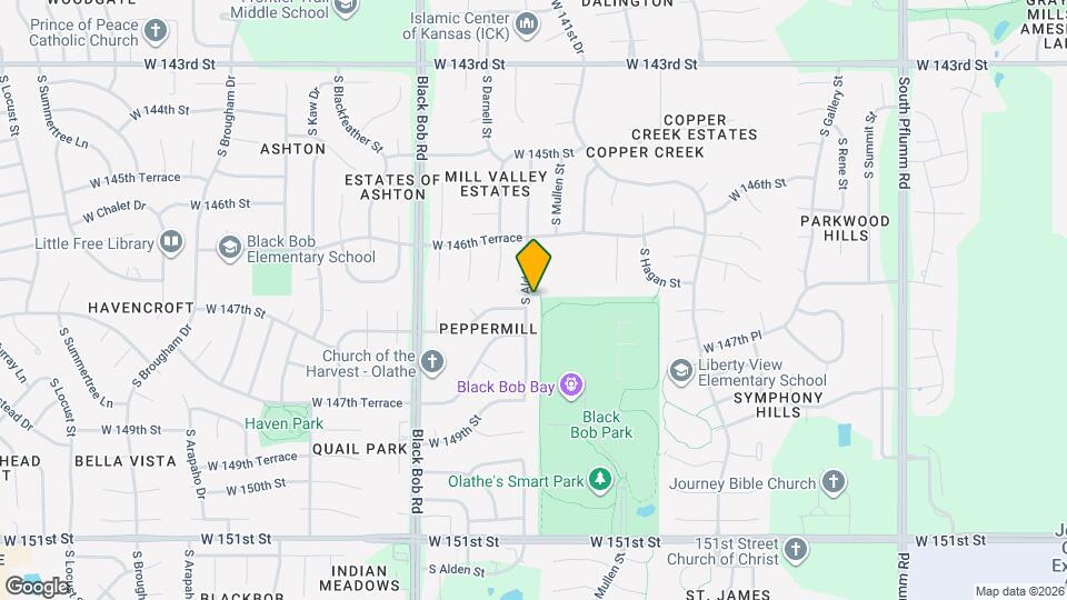 14705 S Alden St Map and Location Details