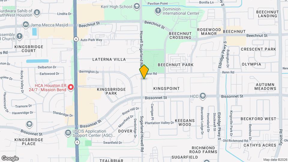 8810 Barron Wood Cir E Map and Location Details