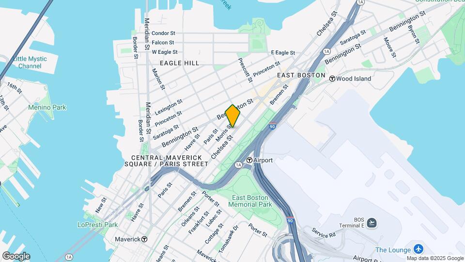 282 Chelsea St Map and Location Details