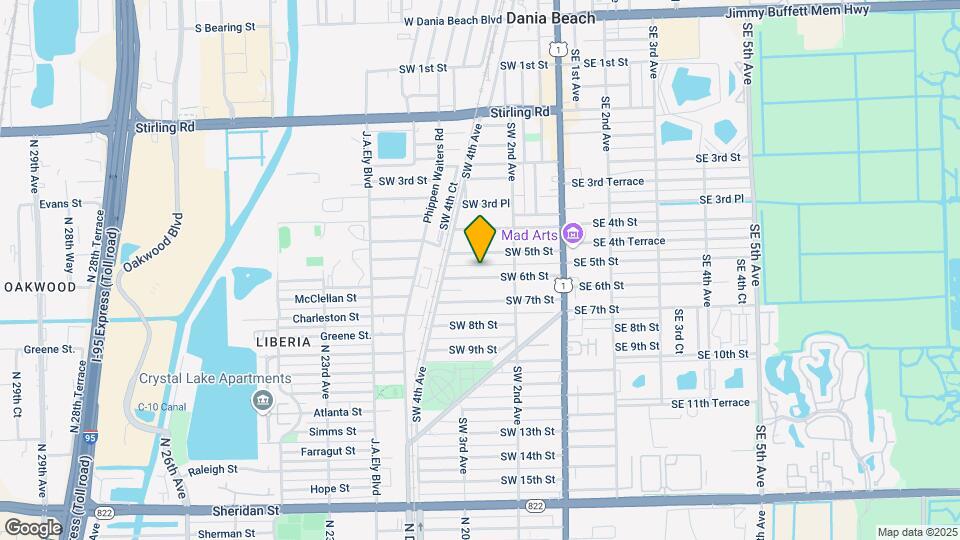 238 SW 6th St Map and Location Details