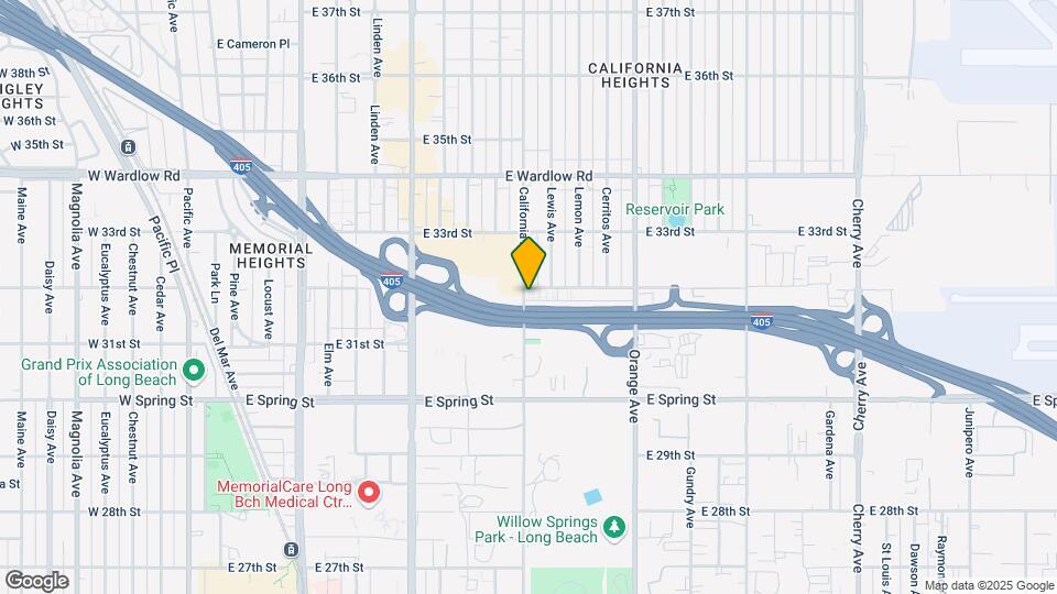 1000 E 32nd St Map and Location Details