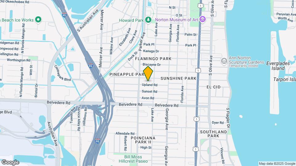 815 Upland Rd Map and Location Details