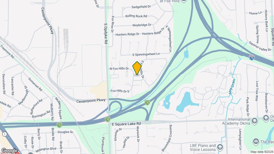 509 N Fox Hills Dr Map and Location Details