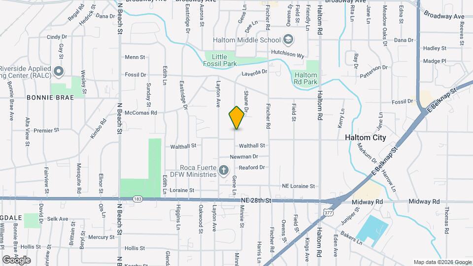 3012 Gene Ln Map and Location Details