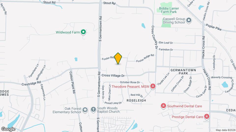 2947 Pangbourne Cove Map and Location Details