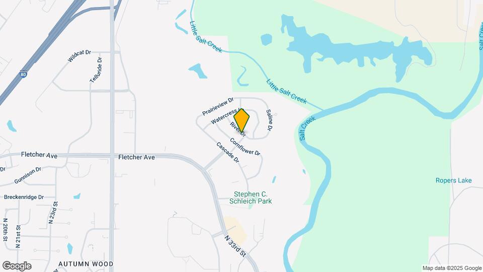 Cascade Pines Duplexes Map and Location Details