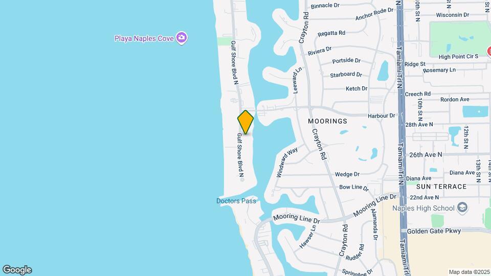 2800 Gulf Shore Blvd N Map and Location Details