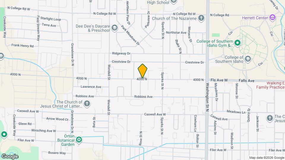 517 Borah Ave W Map and Location Details