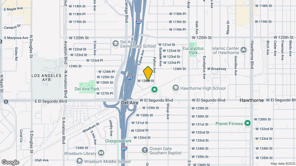 5024 W 126th St Map and Location Details