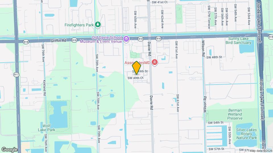 6575 SW 49th Ct Map and Location Details