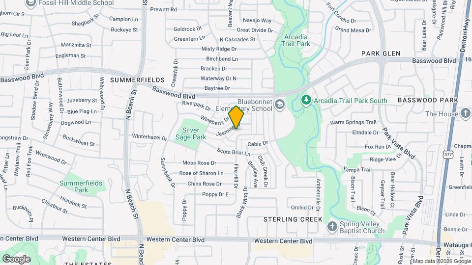 7133 Fire Hill Dr Map and Location Details