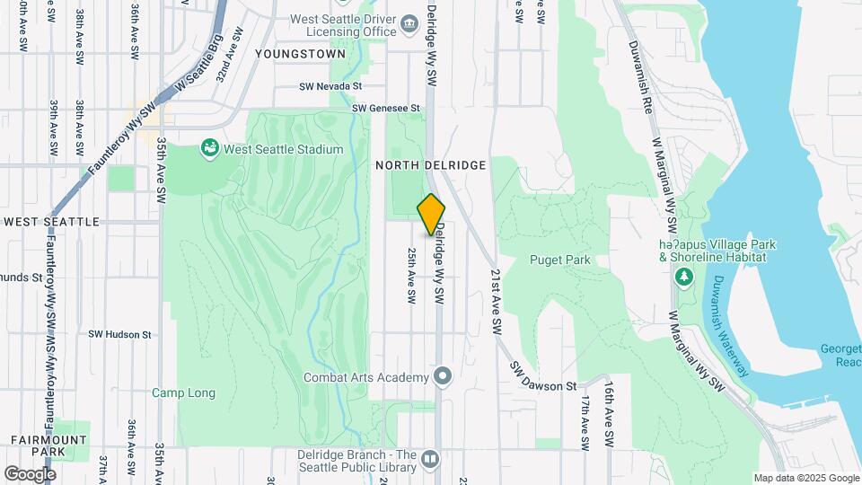 4721 Delridge Way SW Map and Location Details