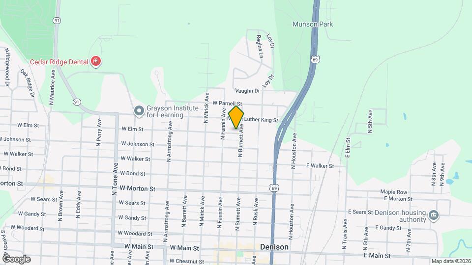 403 W Elm St Map and Location Details