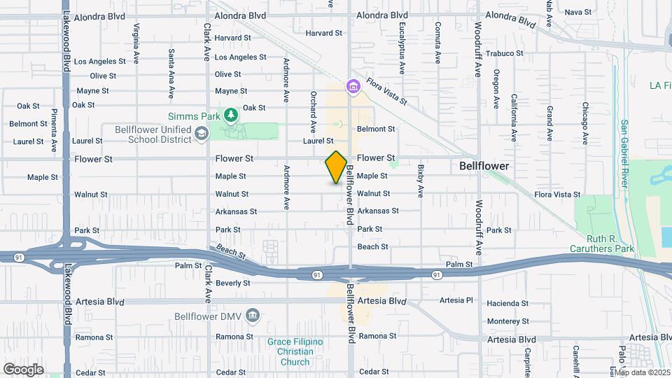 9741-9747 Walnut St Map and Location Details