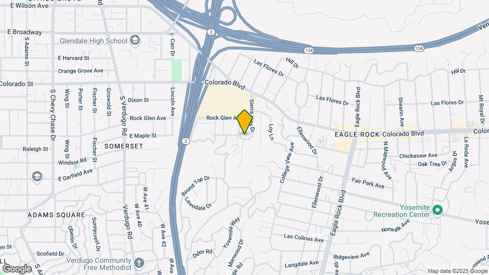 4940 Lockhaven Ave Map and Location Details