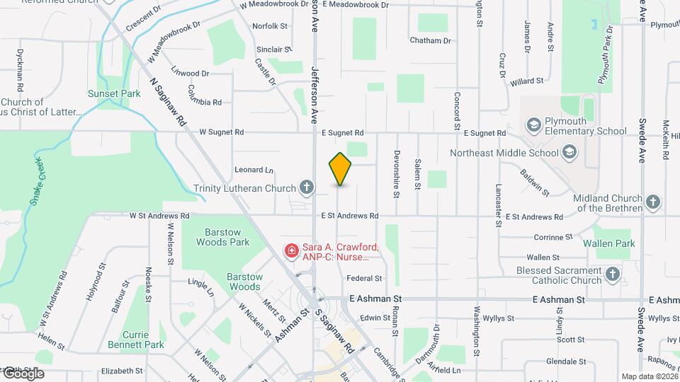 3704 Cambridge St Map and Location Details