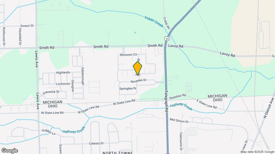 Northtowne Meadows Map and Location Details