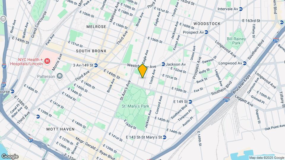 561 Cauldwell Ave Map and Location Details