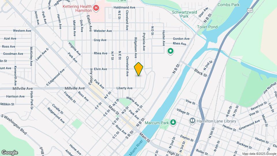 430 Ridgelawn Ave Map and Location Details