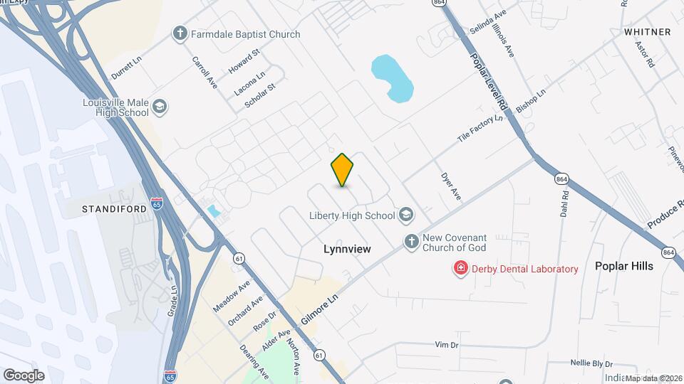 4828 Warbler Way Map and Location Details