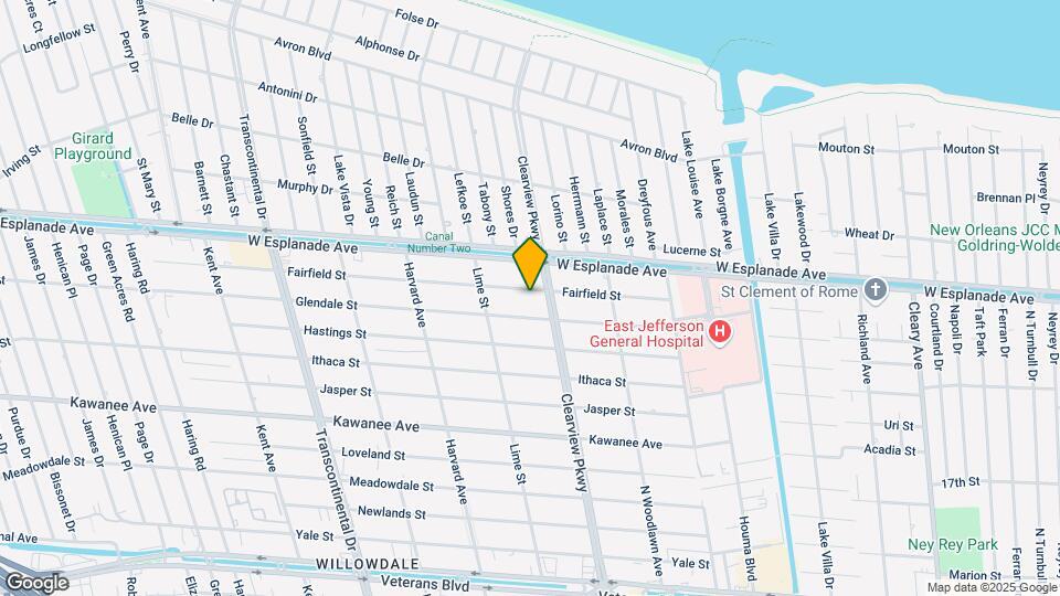 4612 Fairfield St Map and Location Details