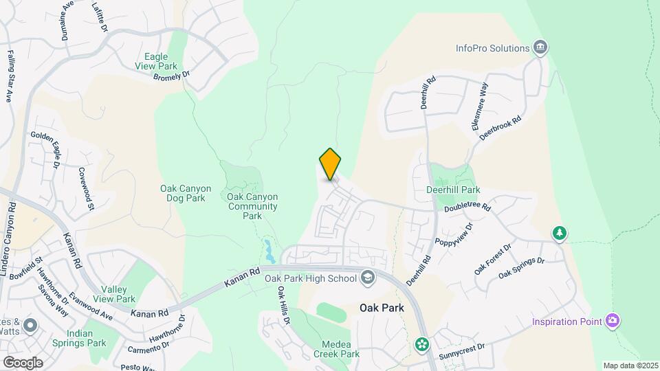 5744 Oak Bend Ln Map and Location Details