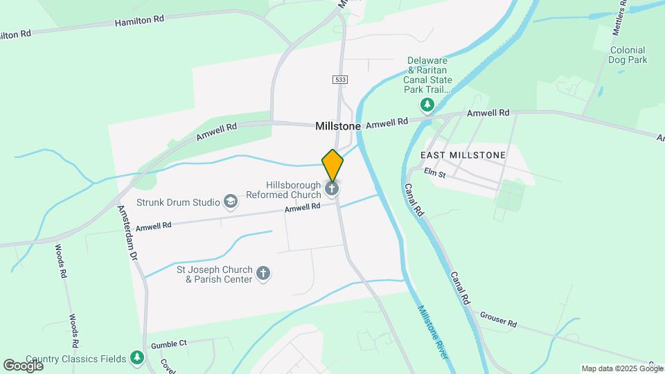 1424 Millstone River Rd Map and Location Details