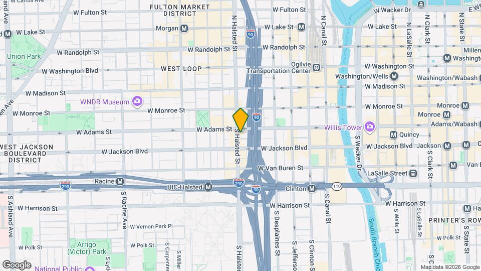 211 S Halsted St Mapa y Detalles de la Ubicación