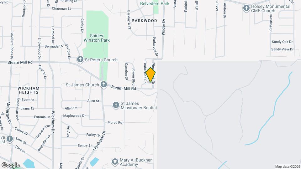 411 Pinecrest Dr Mapa y Detalles de la Ubicación