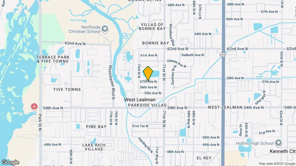 7258 57th Ave N Mapa y Detalles de la Ubicación