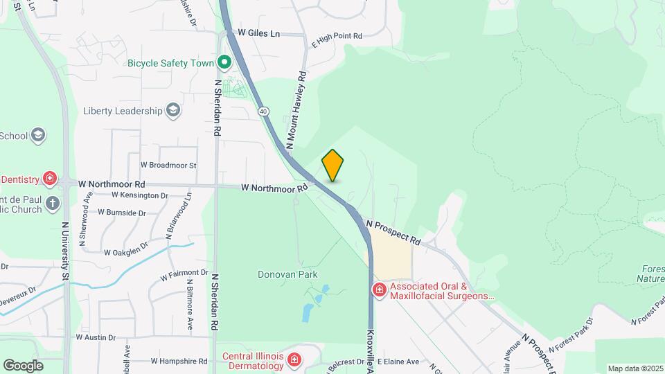 6100 Knoxville Ave Map and Location Details